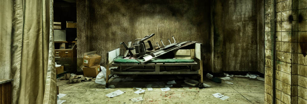 Post-flood water-damage cleaning by Cleanse Co